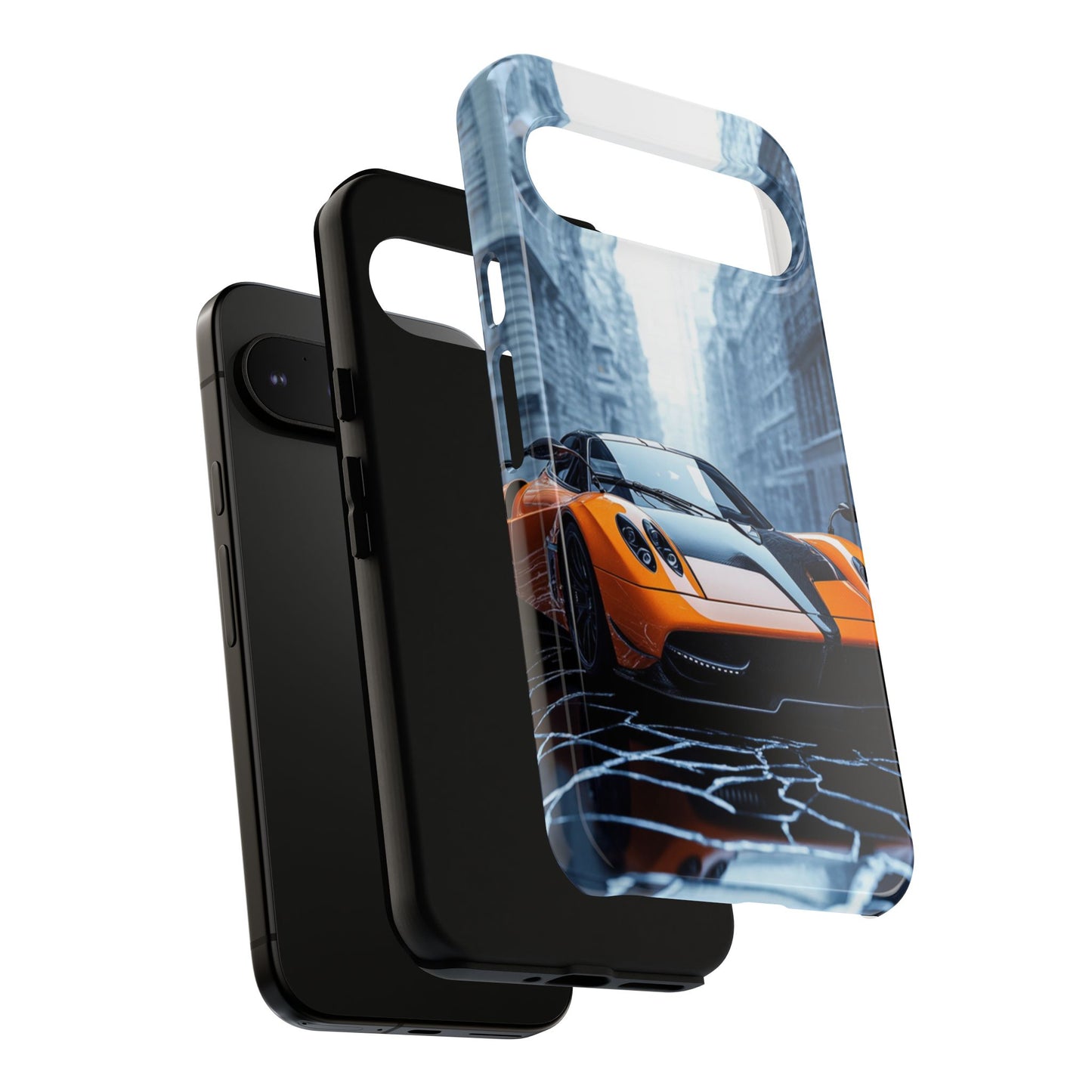 Driving Through Shattered Glass Tough Phone Case