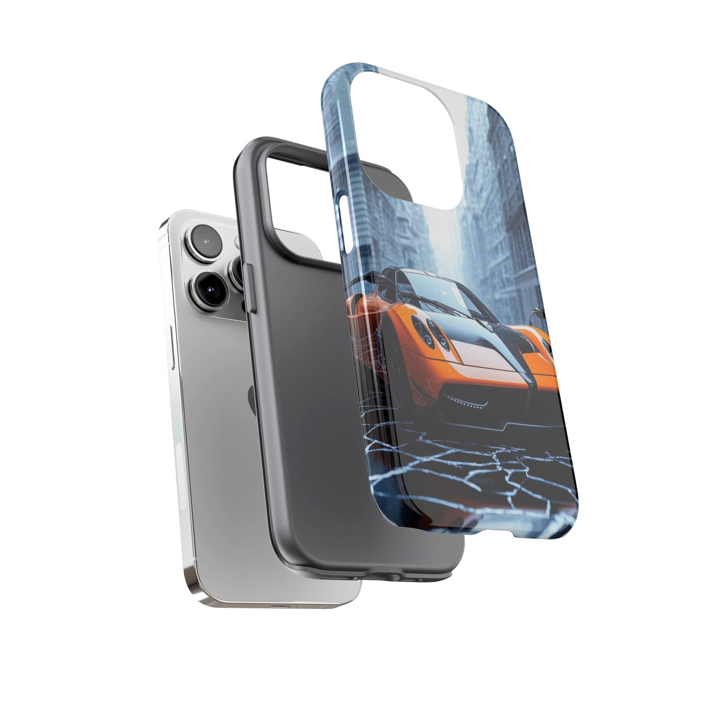 Driving Through Shattered Glass Tough Phone Case