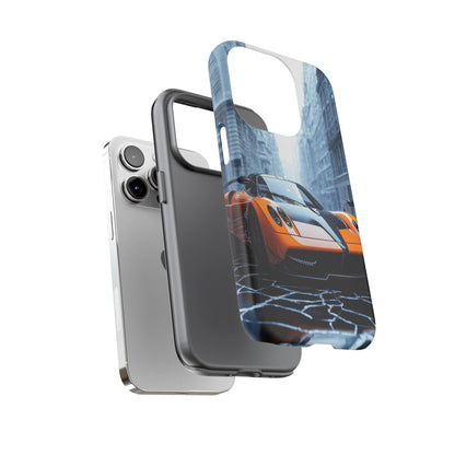 Driving Through Shattered Glass Tough Phone Case