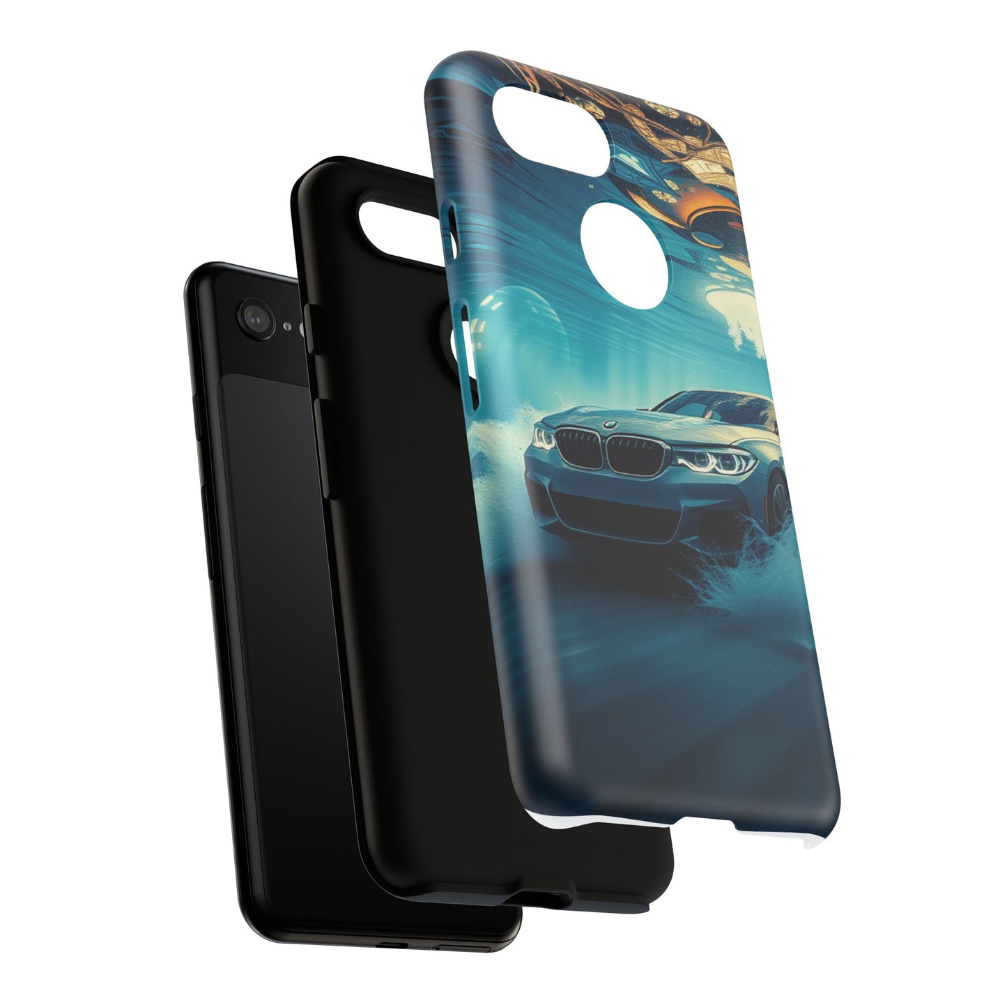 Motorsport Wave Rider Tough Phone Case