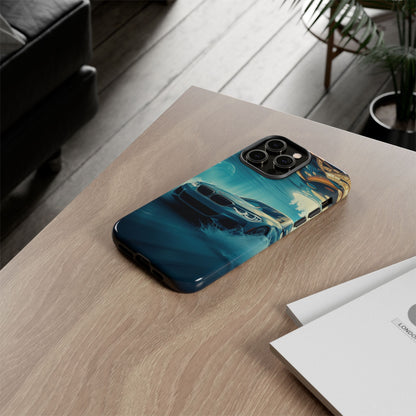 Motorsport Wave Rider Tough Phone Case