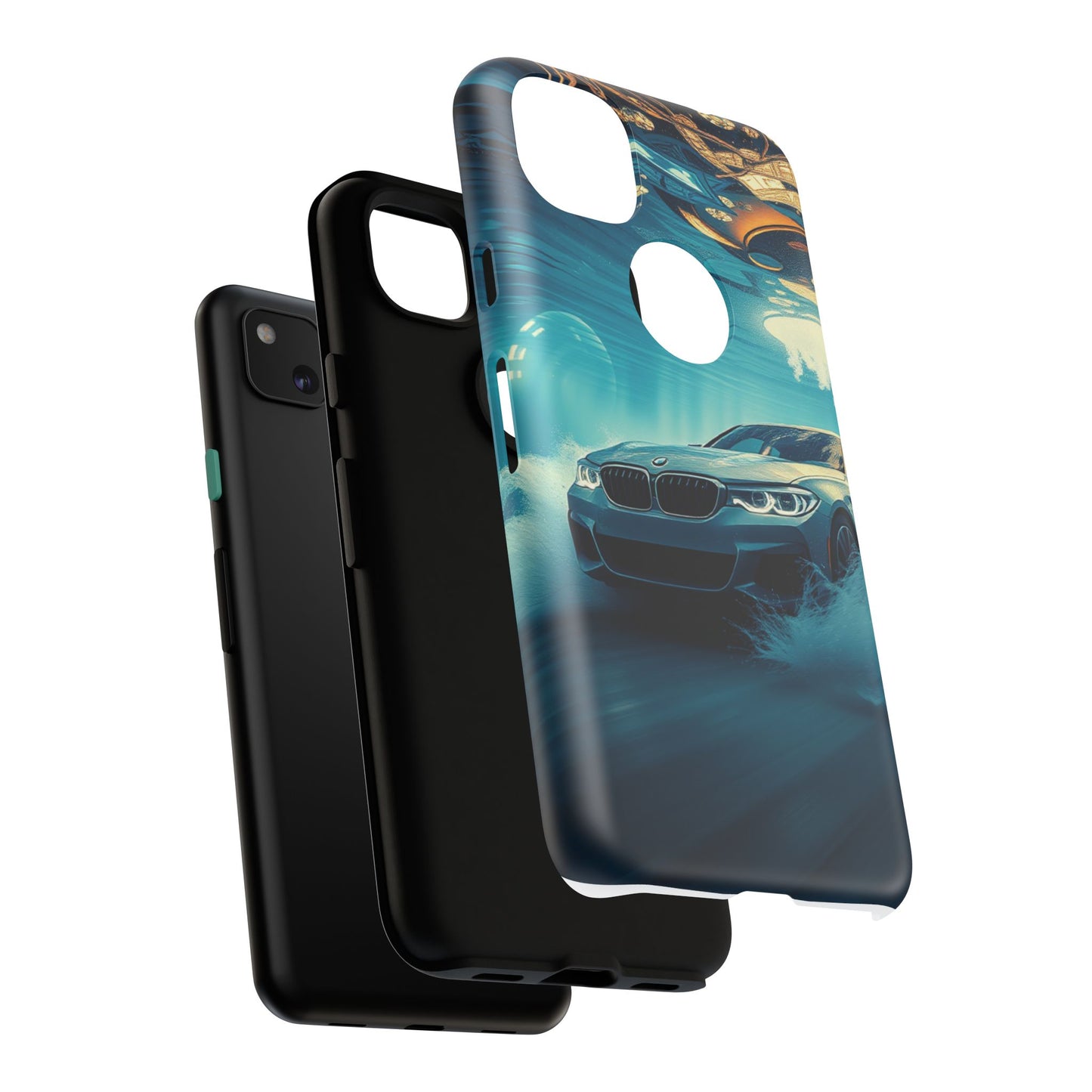 Motorsport Wave Rider Tough Phone Case