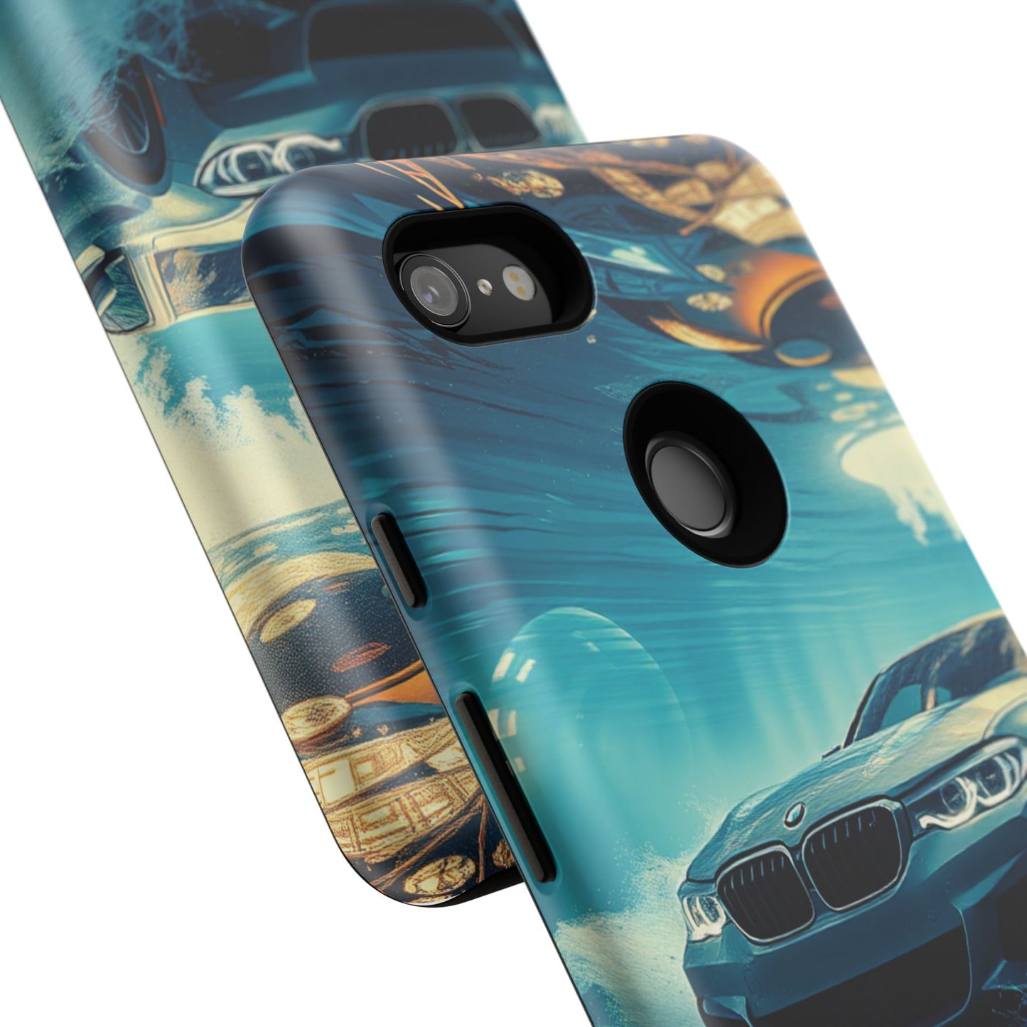 Motorsport Wave Rider Tough Phone Case