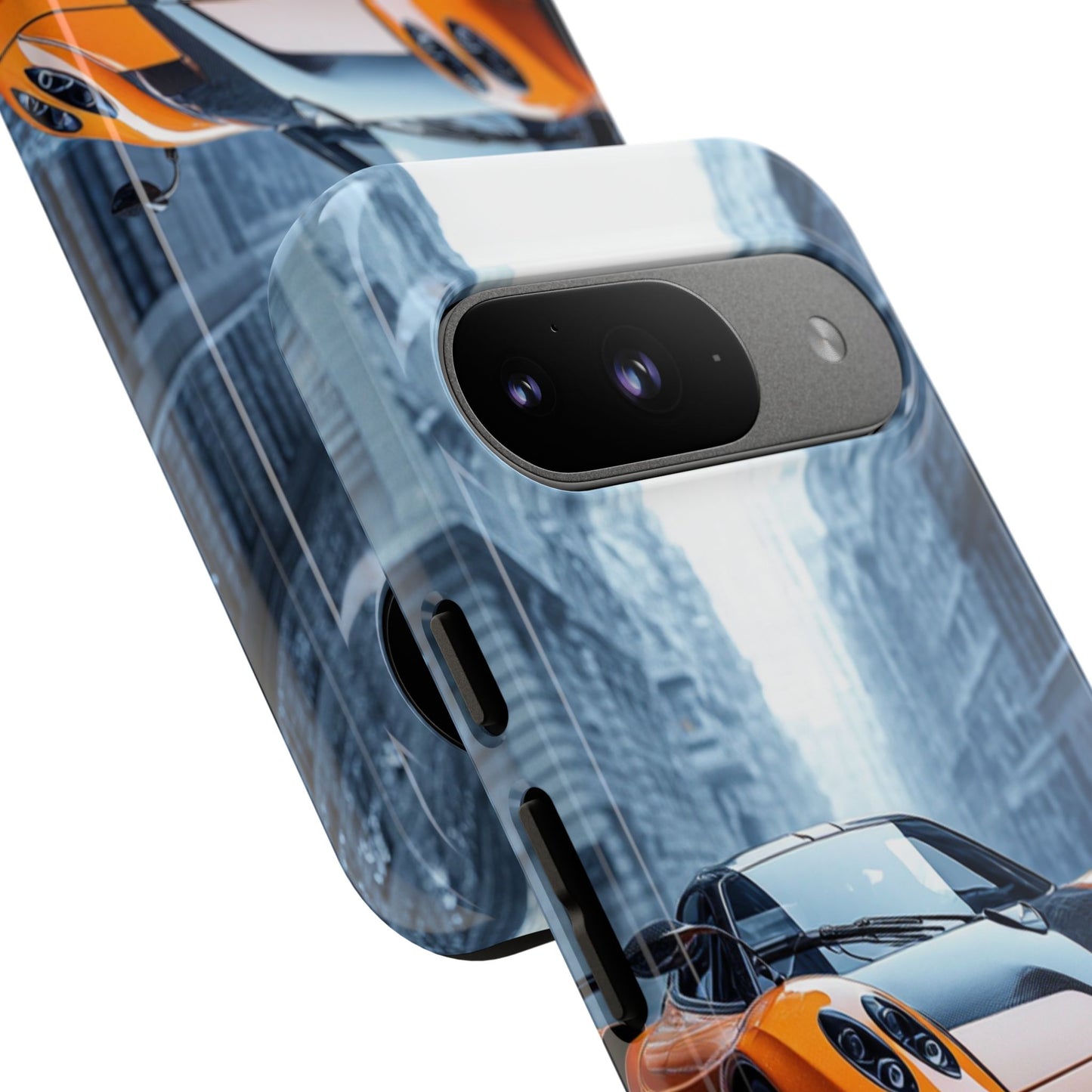 Driving Through Shattered Glass Tough Phone Case