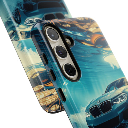 Motorsport Wave Rider Tough Phone Case