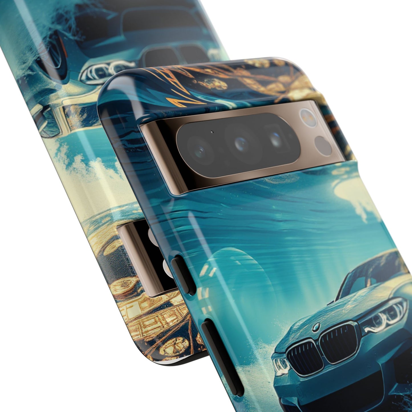 Motorsport Wave Rider Tough Phone Case