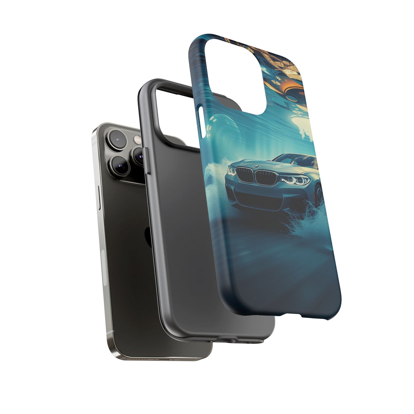 Motorsport Wave Rider Tough Phone Case