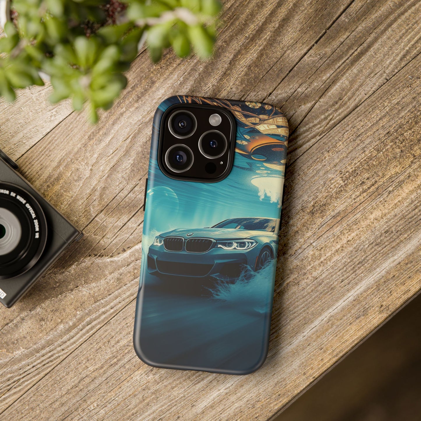 Motorsport Wave Rider Tough Phone Case