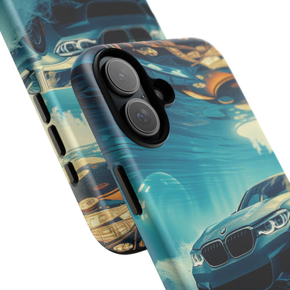 Motorsport Wave Rider Tough Phone Case