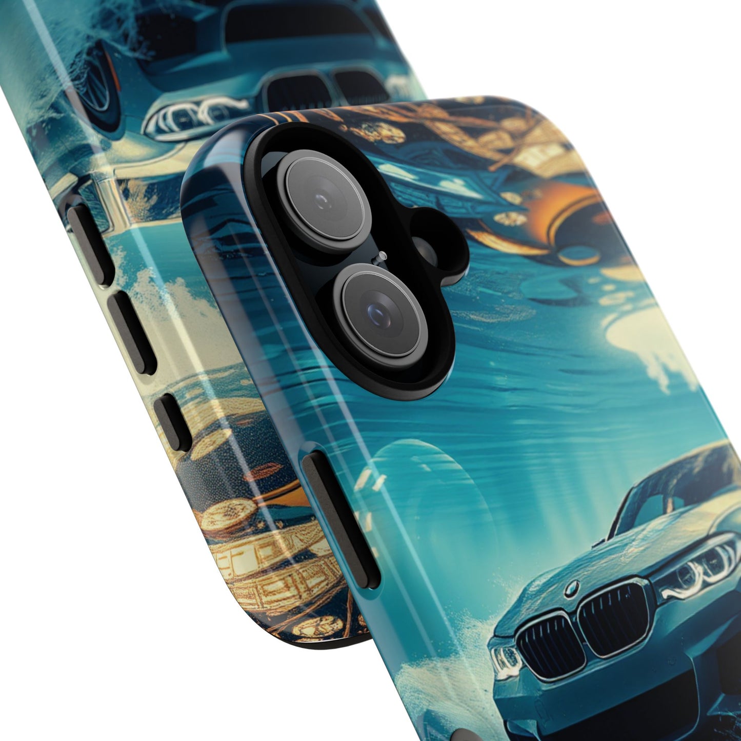 Motorsport Wave Rider Tough Phone Case