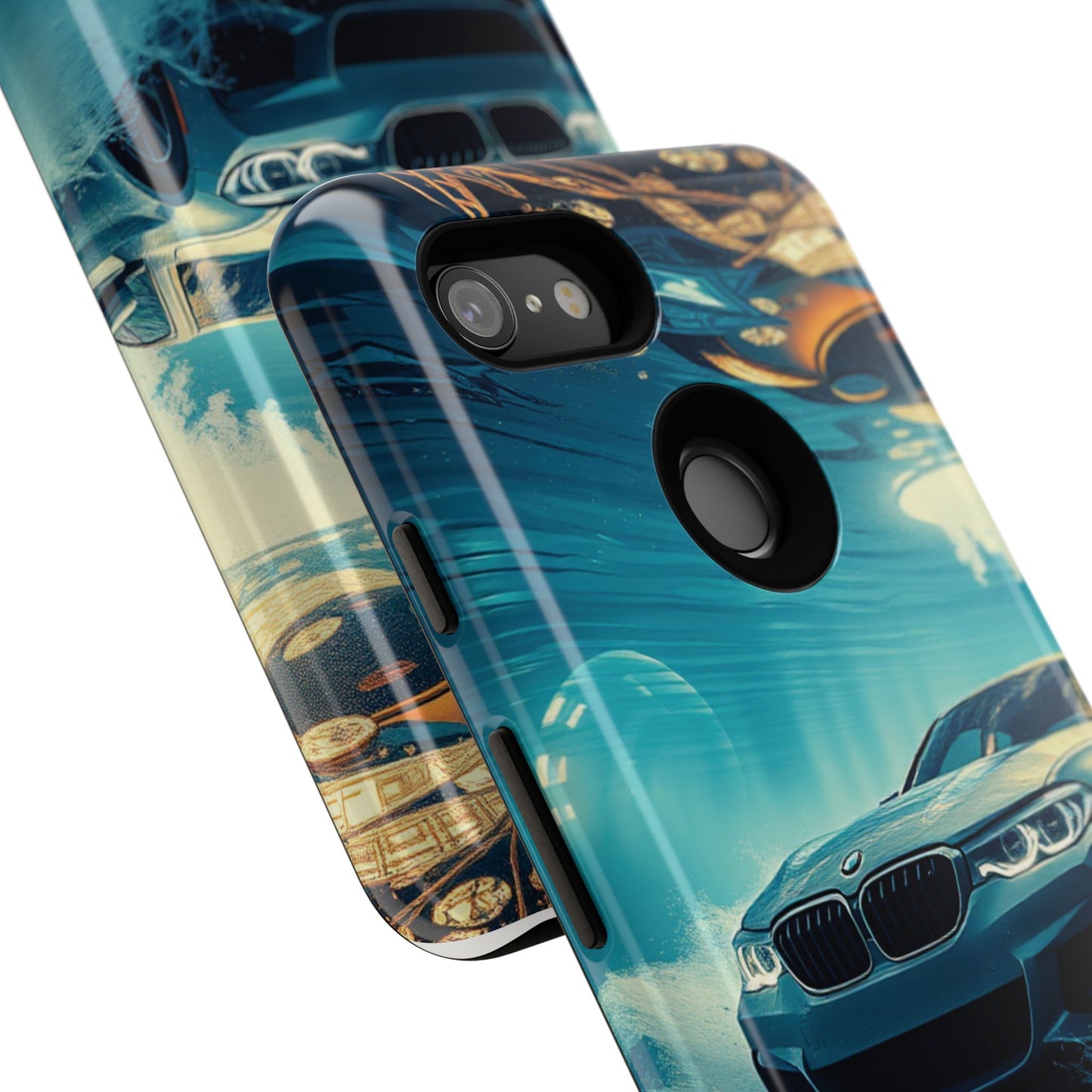 Motorsport Wave Rider Tough Phone Case