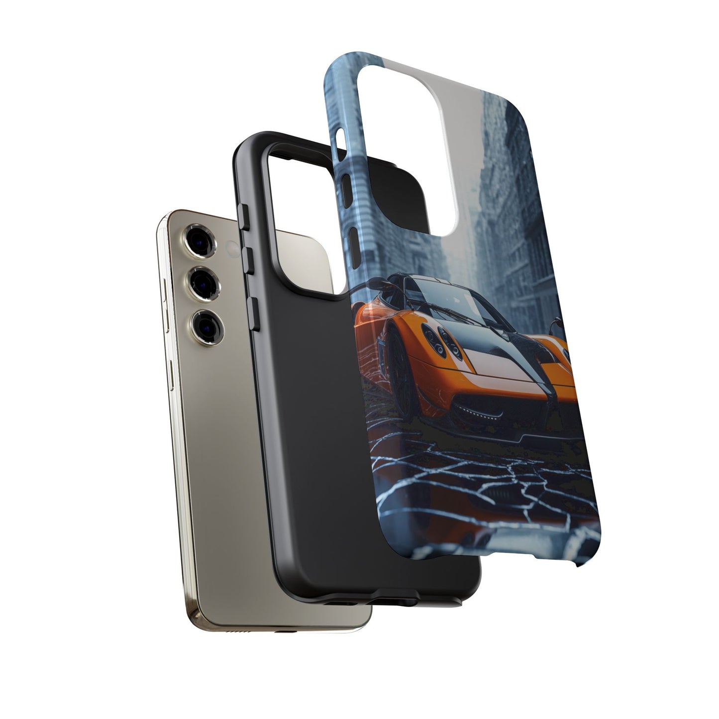 Driving Through Shattered Glass Tough Phone Case