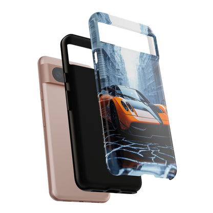 Driving Through Shattered Glass Tough Phone Case