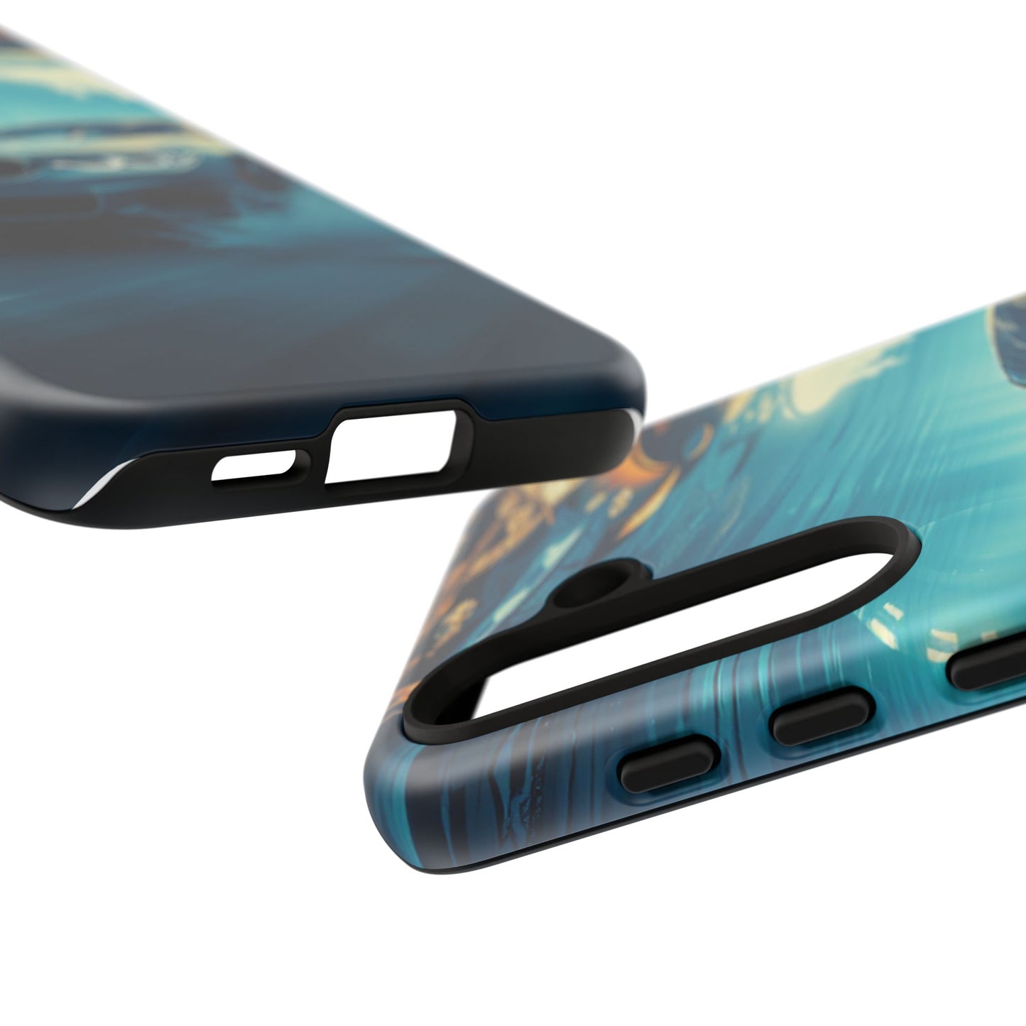 Motorsport Wave Rider Tough Phone Case