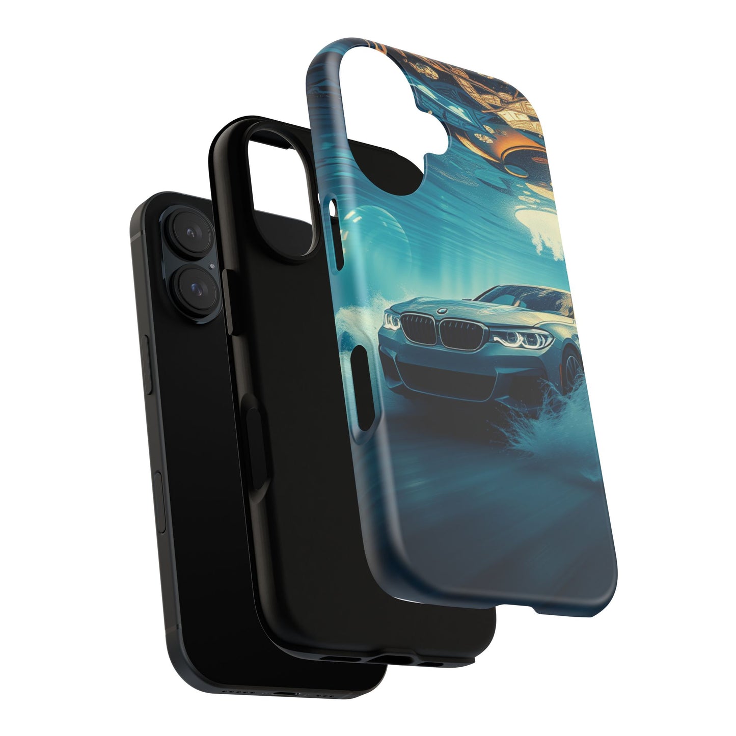 Motorsport Wave Rider Tough Phone Case