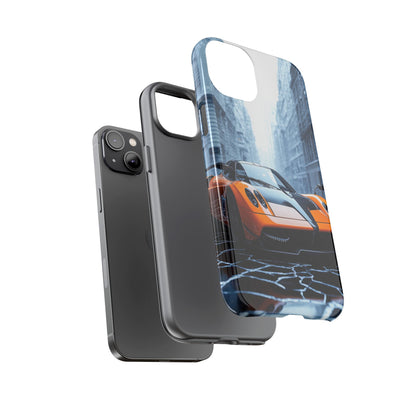 Driving Through Shattered Glass Tough Phone Case