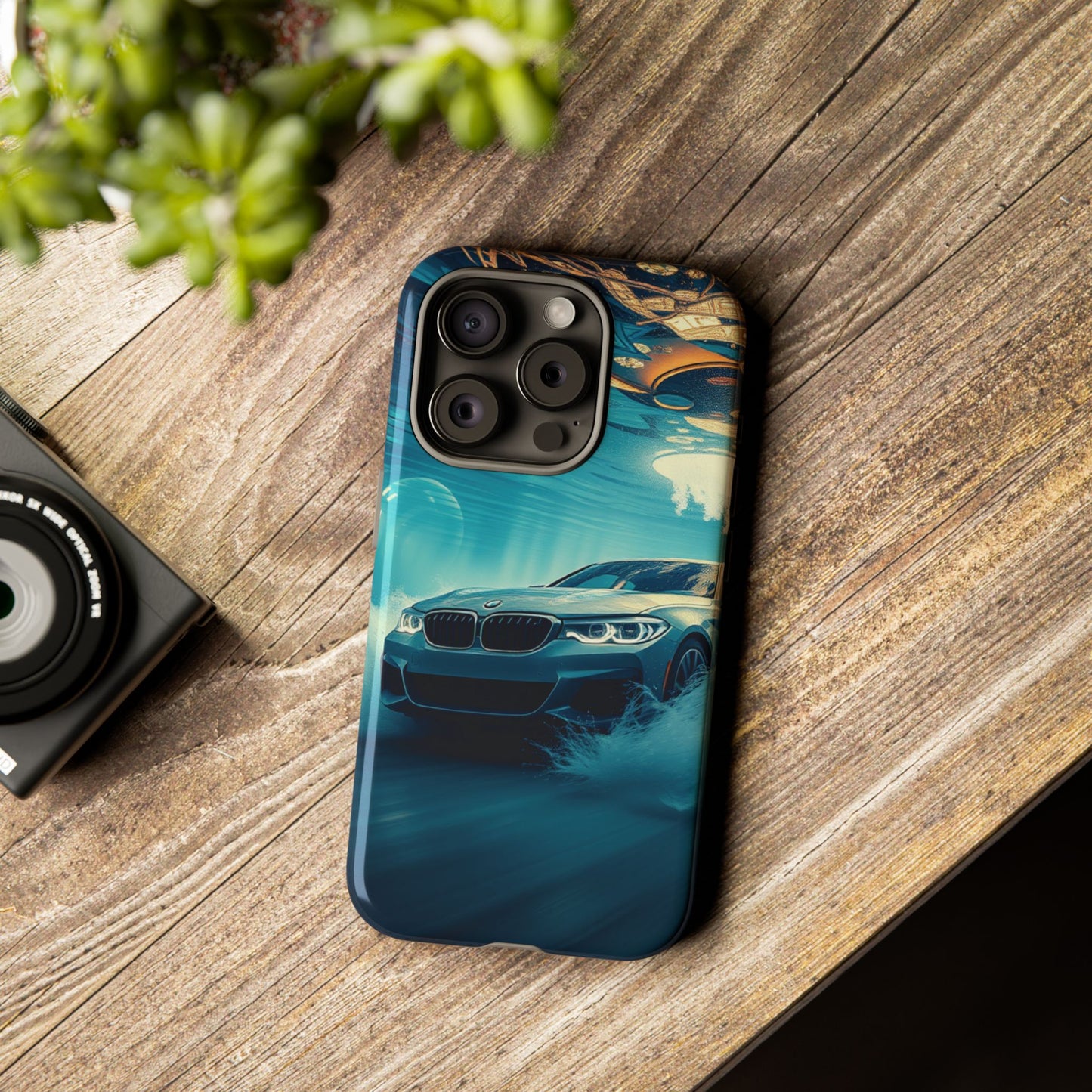 Motorsport Wave Rider Tough Phone Case