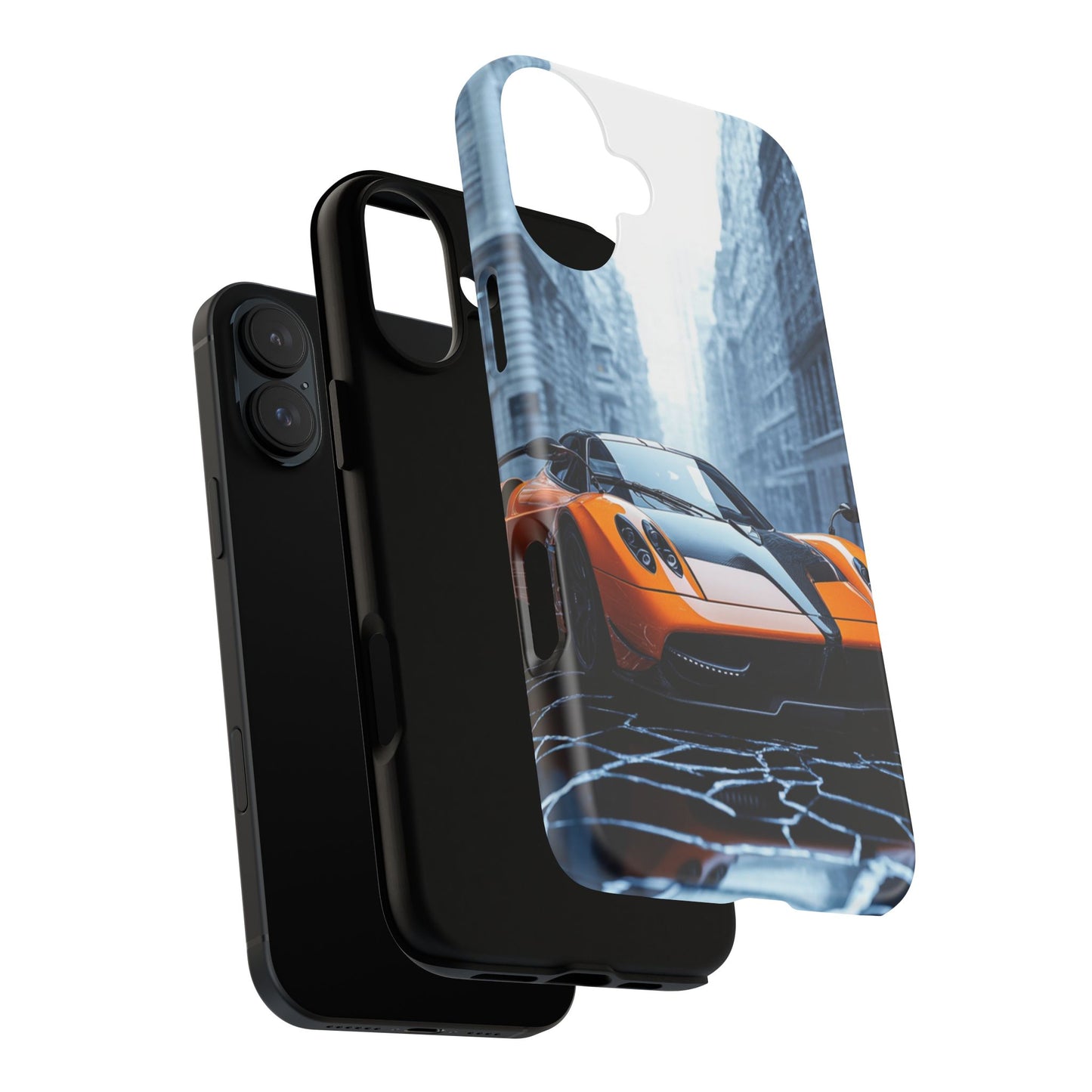 Driving Through Shattered Glass Tough Phone Case