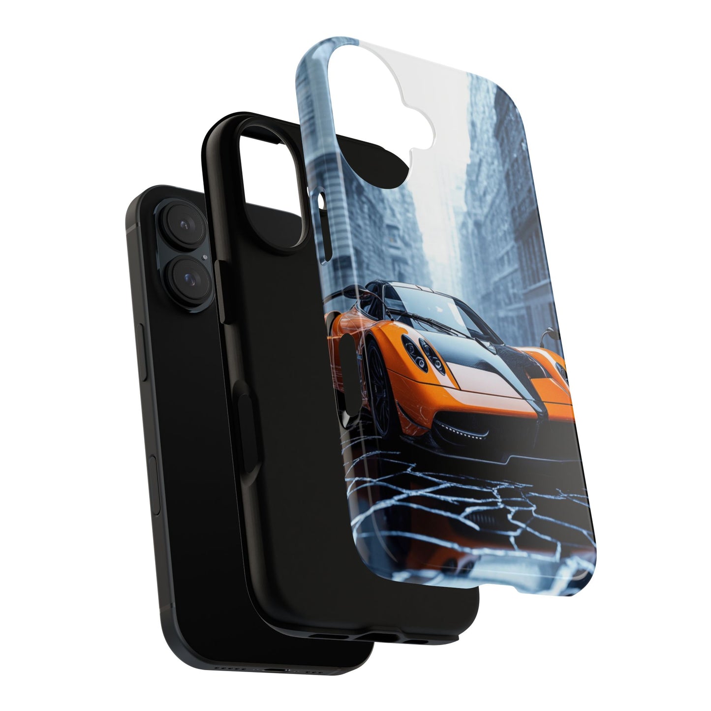 Driving Through Shattered Glass Tough Phone Case