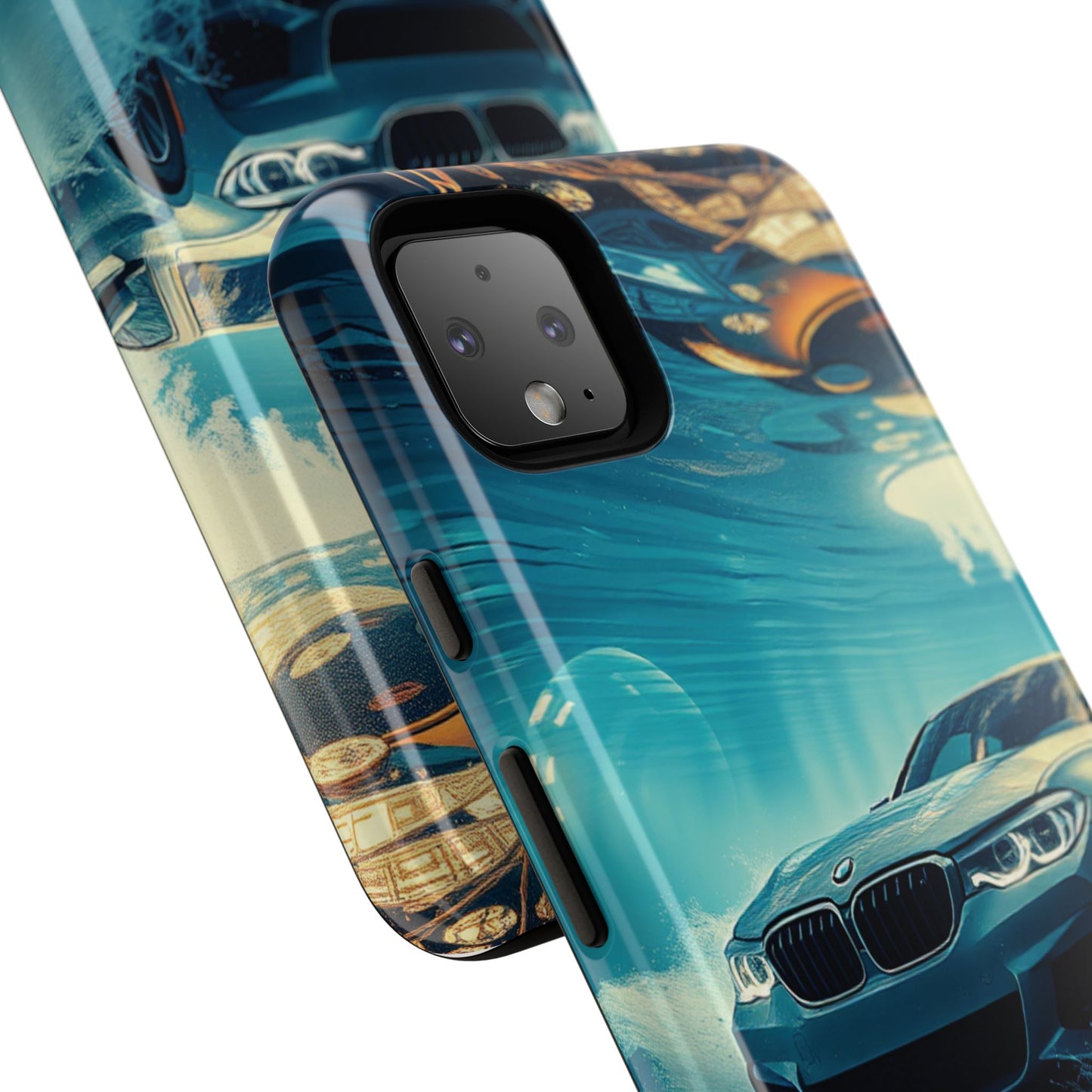 Motorsport Wave Rider Tough Phone Case