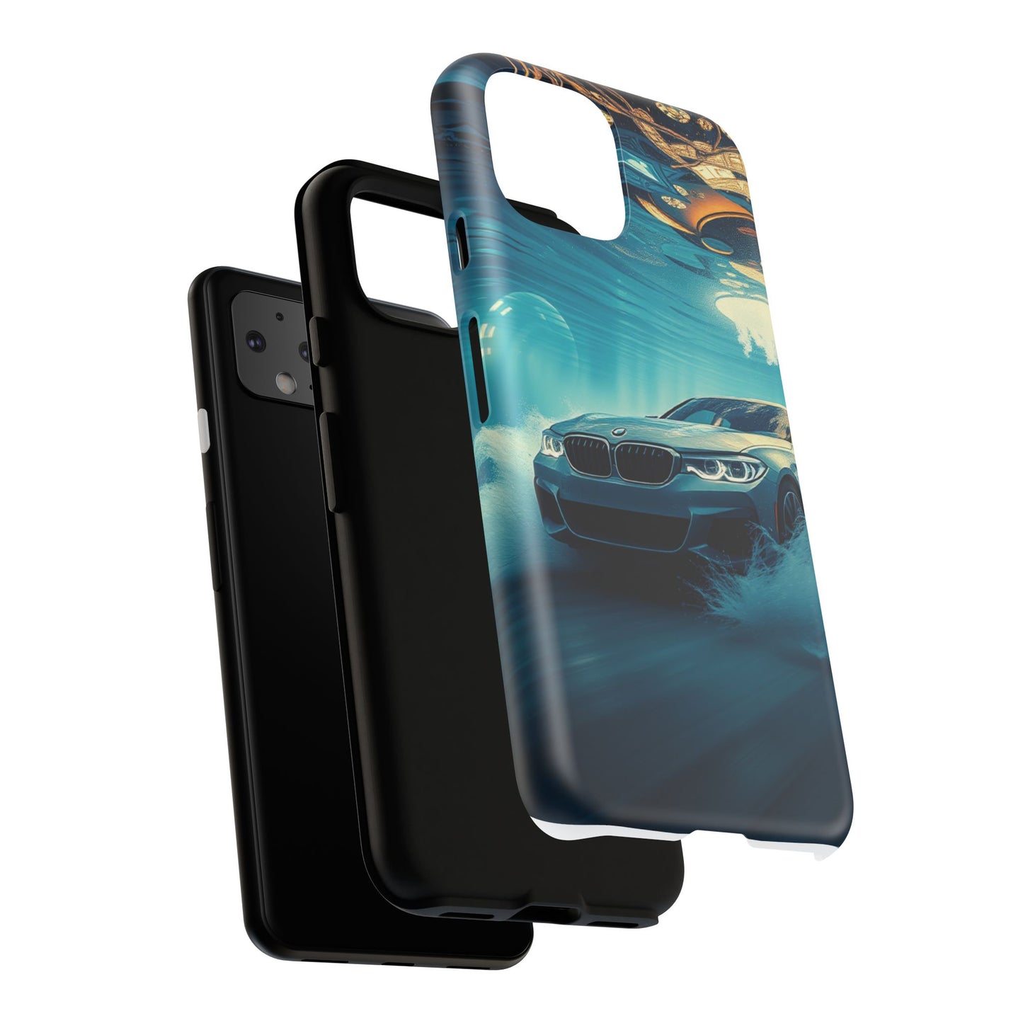 Motorsport Wave Rider Tough Phone Case