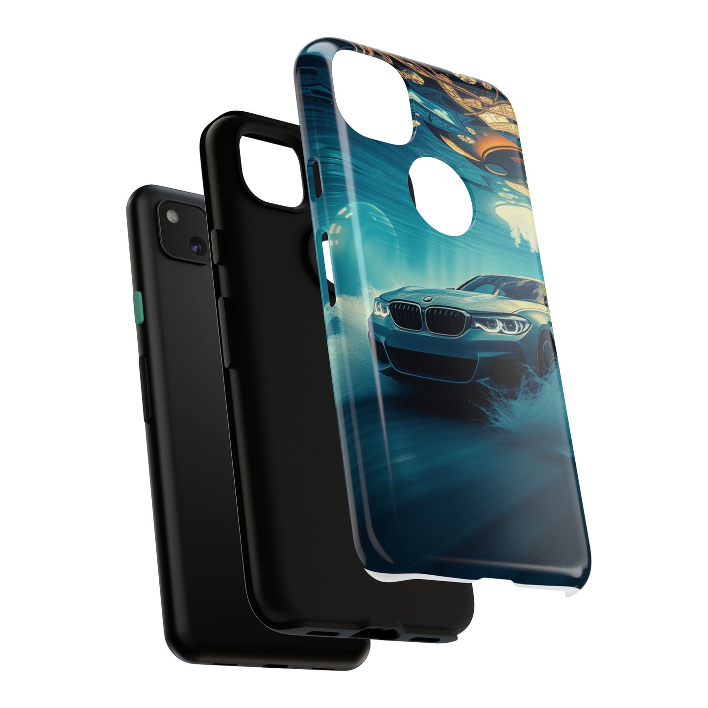 Motorsport Wave Rider Tough Phone Case