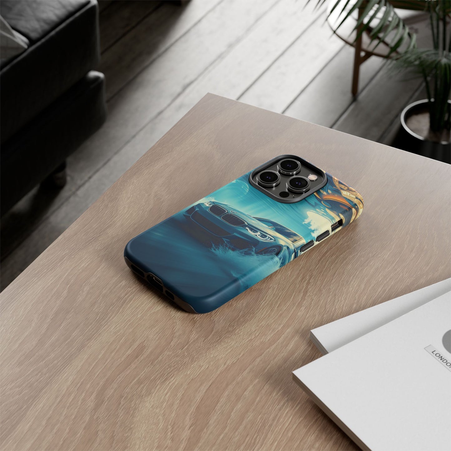 Motorsport Wave Rider Tough Phone Case