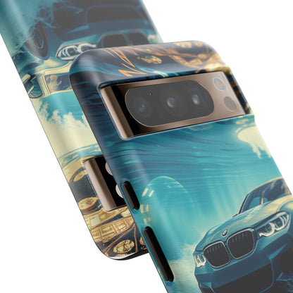 Motorsport Wave Rider Tough Phone Case